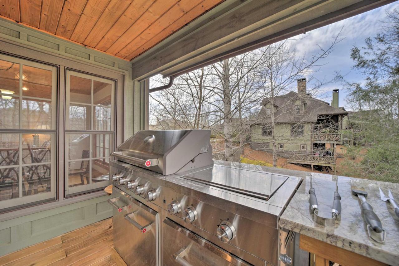 Woodsy Smoky Mtn Hideaway With Grill And Views! Villa Cashiers Exterior foto